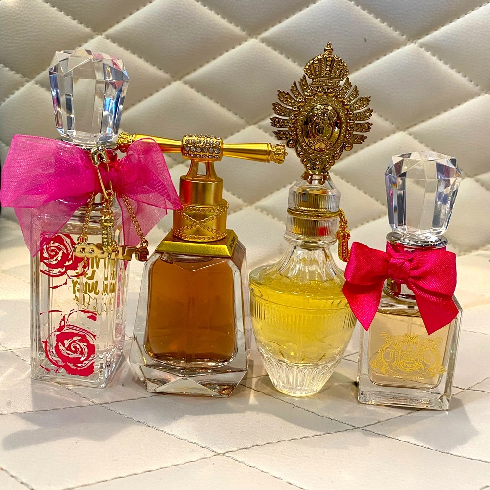 4 piece Juicy Couture EAu De Parfum Sprayed